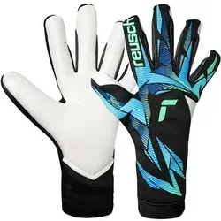 REUSCH Herren Handschuhe Attrakt RE:GRIP Strapless, Größe 9 in Schwarz Schwarz