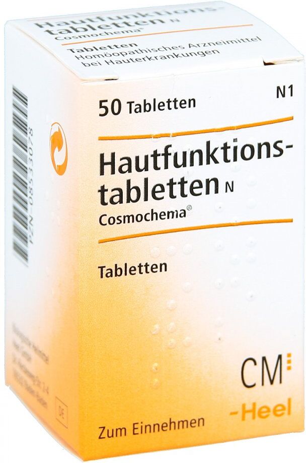 Hautfunktionstabletten N Cosmochema 50stk