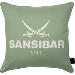 Kissenhülle SANSIBAR grün (BH 45x45 cm) - BH 45x45 cm