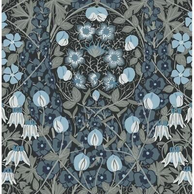 NextWall Tulip Garden Peel and Stick Wallpaper