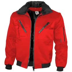 QUALITEX HIGH QUALITY WORKWEAR Pilotenjacke pilotenjacke rot Damen: 52 Herren: XXL