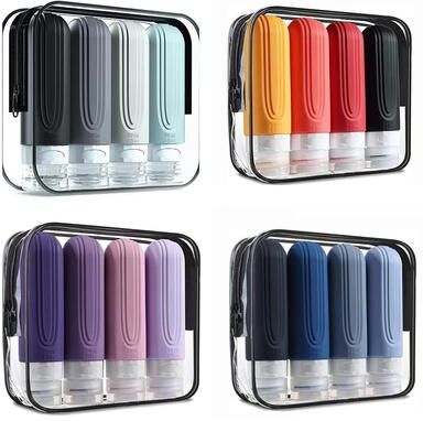 Uplifted Goods Silicone Travel Refillable Bottle Set 90ml a silicone