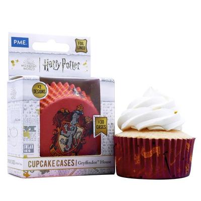 Cupcake Cases - Gryffindor House