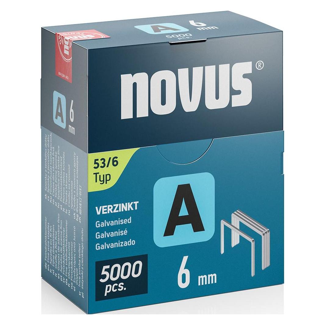 Novus Feindrahtklammern A 53 6mm 5000 Stk. (042-0761)
