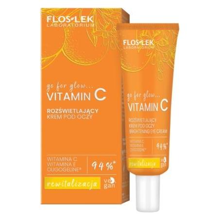 Floslek Laboratorium Go For Glow Vitamin C Aufhellende Augencreme 30 Ml (Augenpflege Crème, 30 ml, Tag) (46444315)