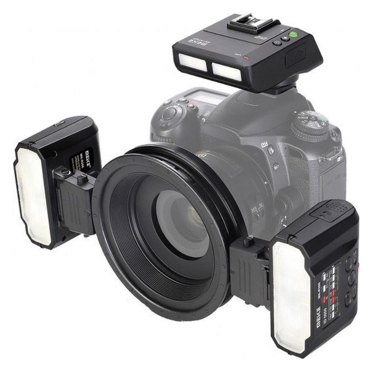 Meike MK-MT24 Makro Blitzsystem für Nikon (Makroblitz, Nikon) (D144191)