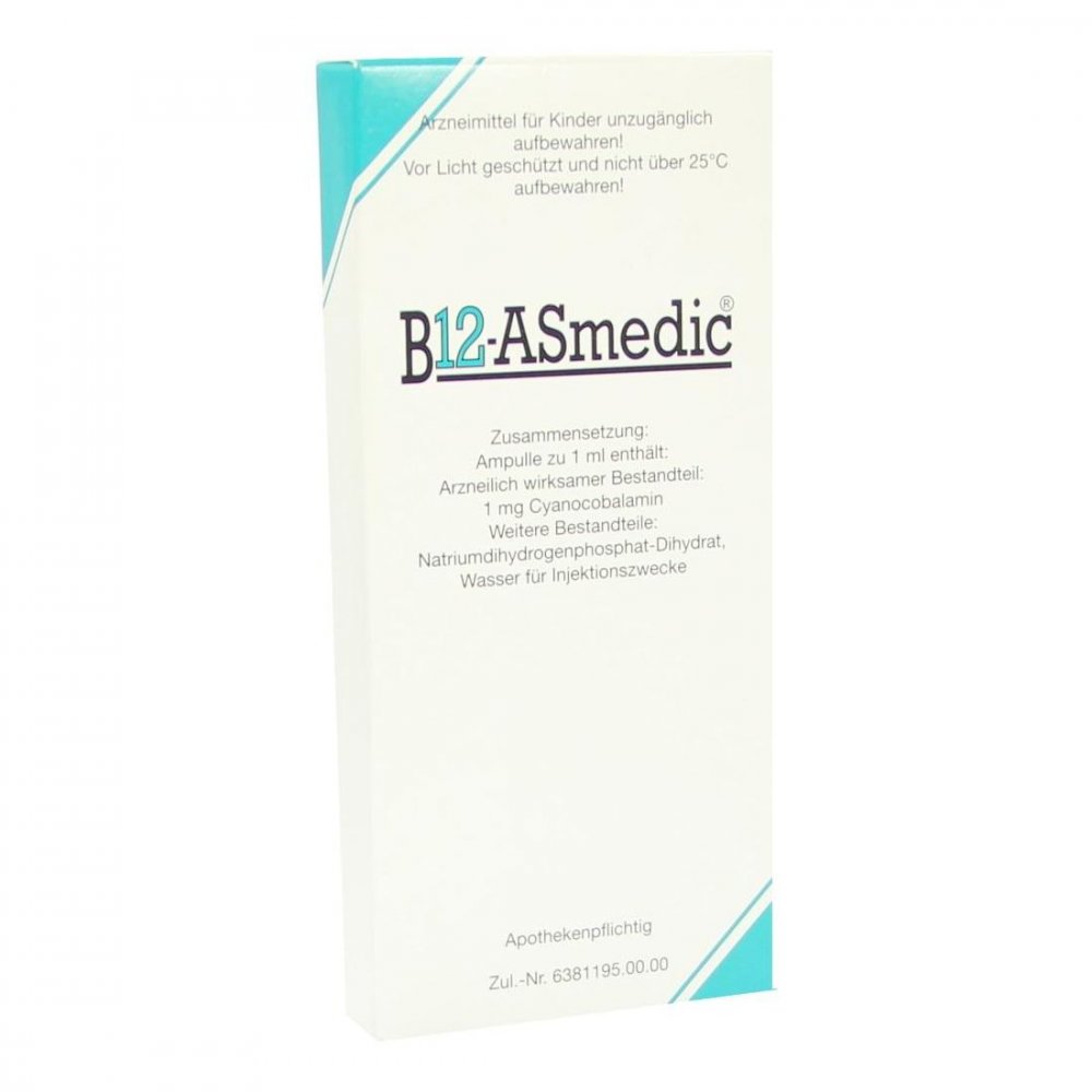 Dyckerhoff Pharma GmbH & Co.KG B12 Asmedic Ampullen 01888022