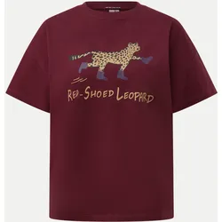 T-Shirt Leopard Rot S