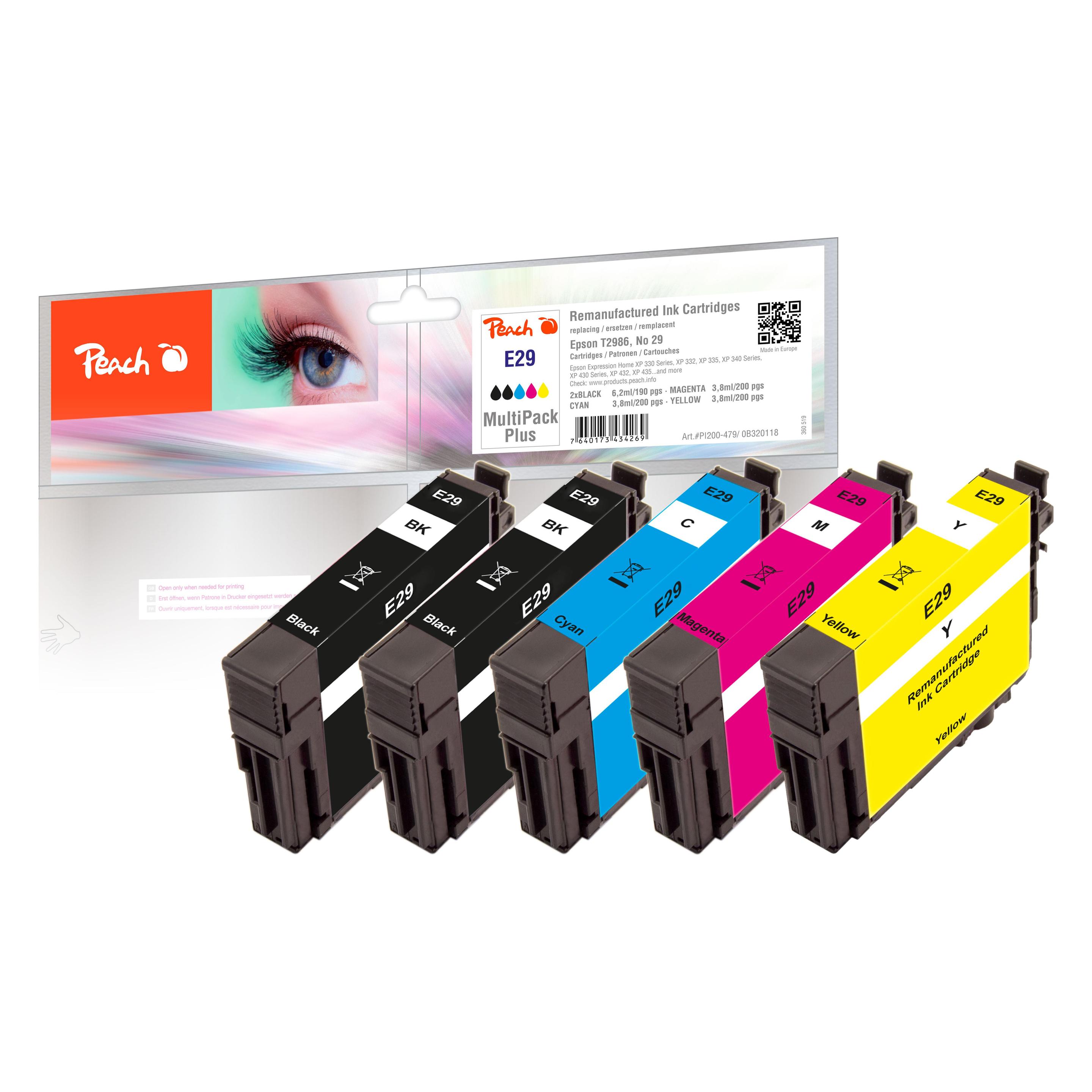Peach T2986 MultiPack+ (C, M, Y) (0F320118)