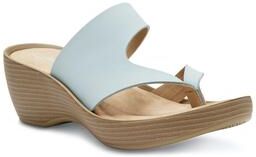 Women's Laurel Thong Sandal by Eastland in Light Blue (Size 11 M)