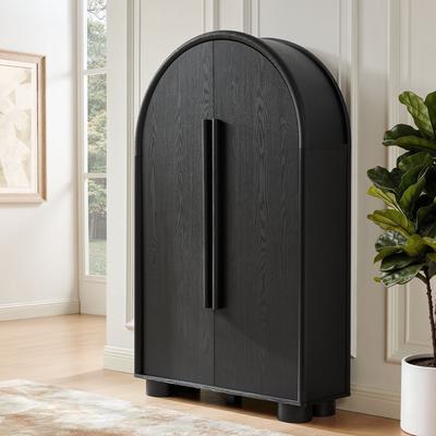 Modway Bellamy Arched Fold-Out Desk Cabinet