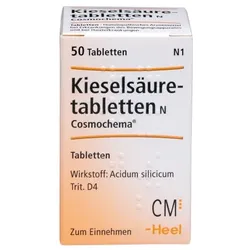 KIESELSÄURETABLETTEN N Cosmochema 50 St