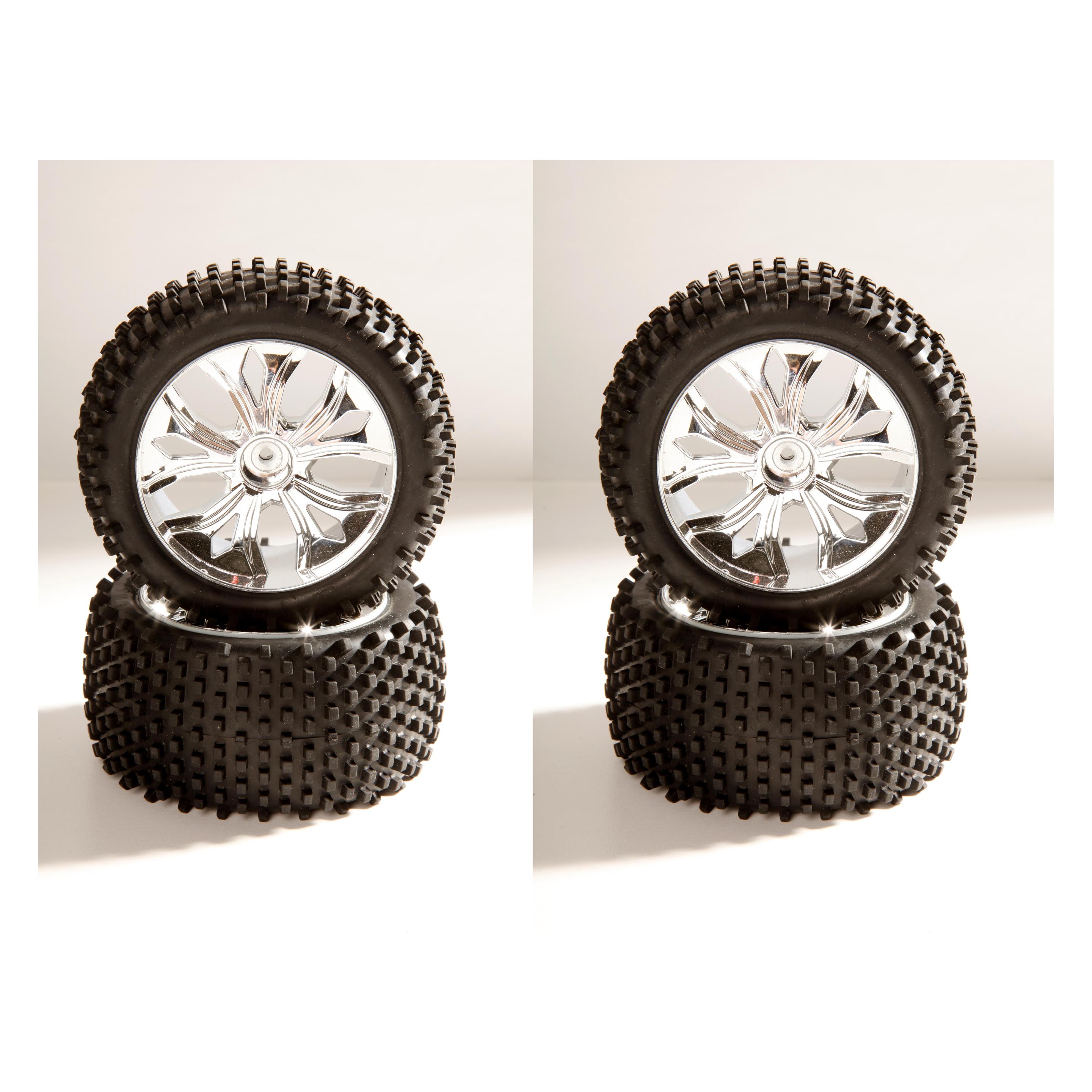 DF-Models Radsatz mit Chromfelgen (4) (6071)