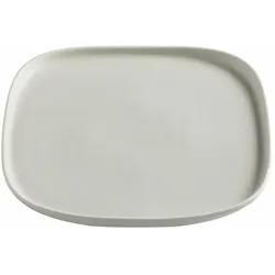 Maxwell & Williams Elemental Teller, Speiseteller, Servierteller, Porzellan, Grau, Ø 23 cm, AW0086