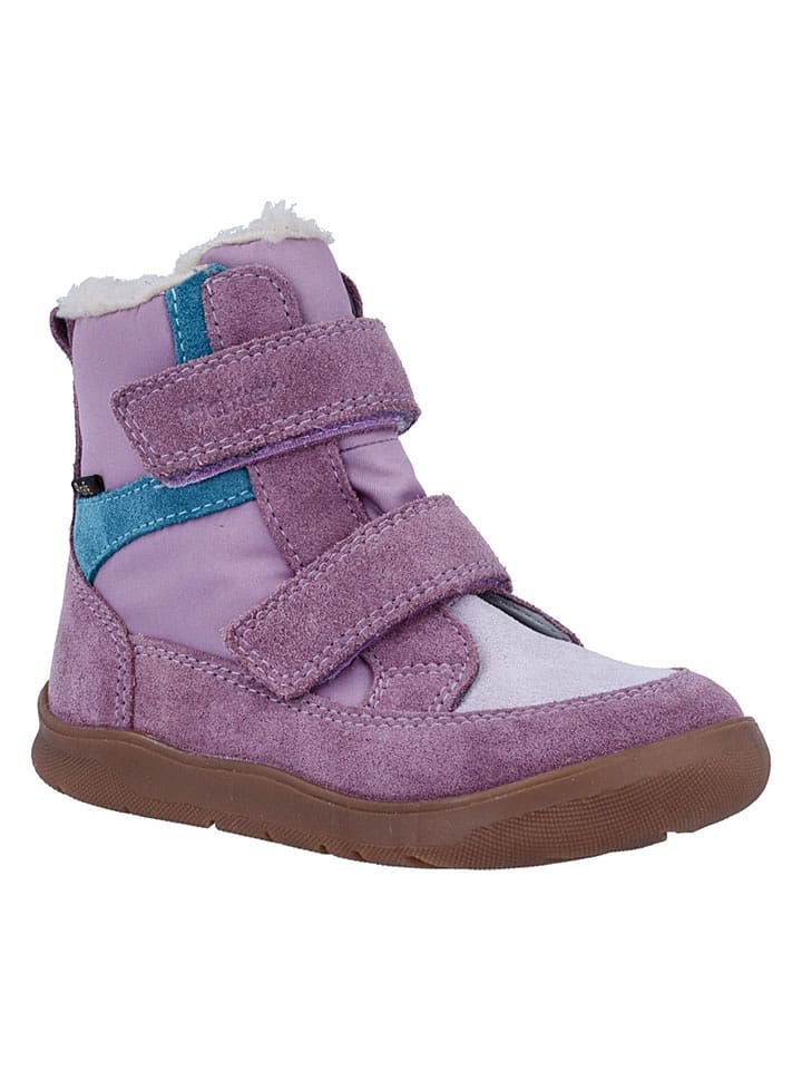 Richter Shoes Leder-Barfußschuhe "Samy" in Lila - 24