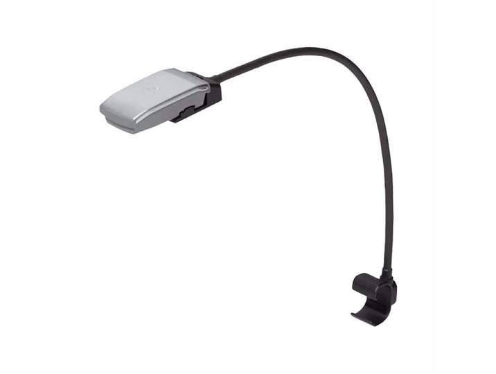 Weber WORKS Flexible Lampe - einhängbar – Weber Grill Ablage/Grill Rollwagen/Grill Erweiterung – schwarz / grau