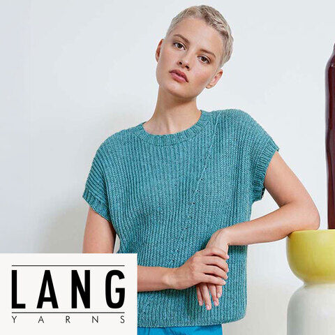 Strickanleitung – Pullunder "Kora" aus Lang Yarns Vaya