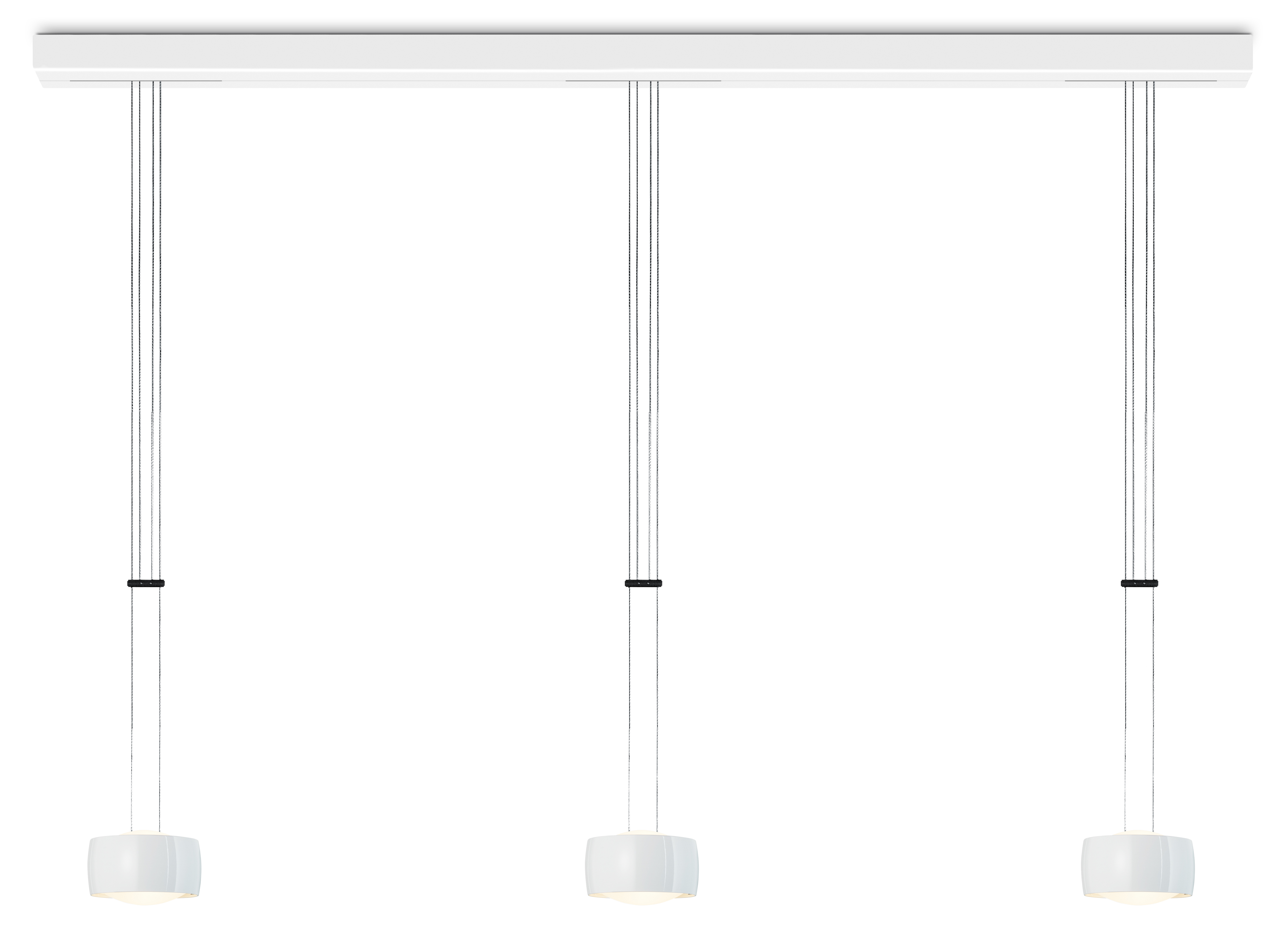 Oligo LED-3er-Pendelleuchte GRACE Weiß G42-931-38-21 4035162343951