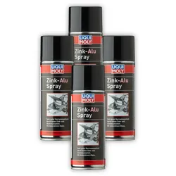 4x Reiniger LIQUI MOLY 1640 Zink-Alu Spray Korrosion Rostschutz Spraydose 400ml