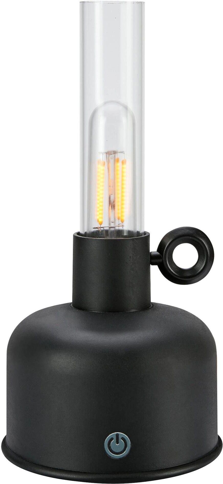 MARKSLÖJD LED Laterne "Astrid aufladbarer USB", schwarz, 1, Ø 11cm H: 22cm, 1 Stk., Leuchten, LED Laterne schwarz 1, Ø 11cm H: 22cm, 1 Stk.