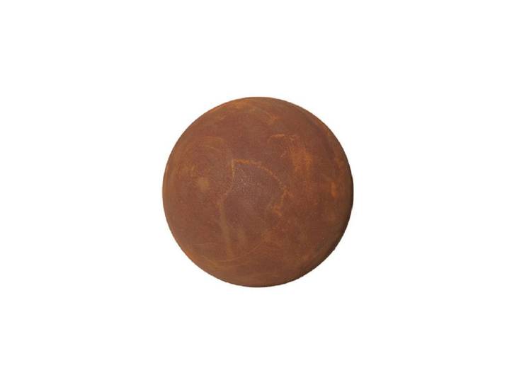 Dekofigur Ambiance Kugel, Metall rost, Ø 30 cm , braun, Ø:30cm, Metall, Dekofiguren, Dekofigur