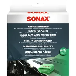 Pflegepad SONAX MicrofaserPflegePad Zur Reinigung von Kunststoffoberflächen