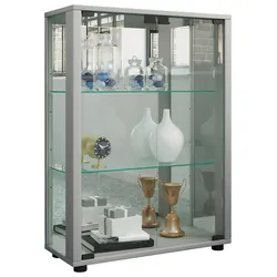 Vitrine Sintalo ca. 60x80 cm Silber