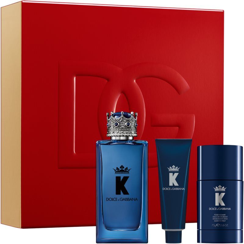 Dolce&Gabbana K by Dolce&Gabbana EDP Trio Gift Set coffret cadeau pour homme