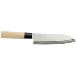 60x Japanisches Messer Santoku,Holz hell,(L)290mm