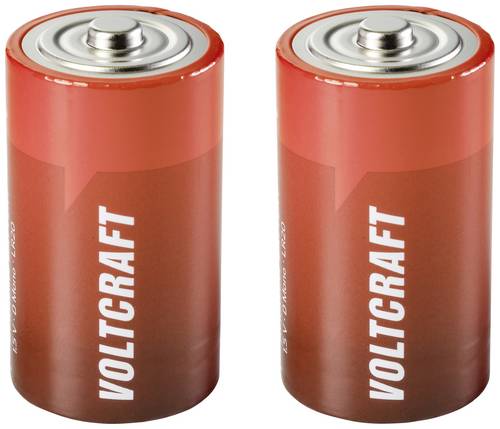 VOLTCRAFT LR20 Mono (D)-Batterie Alkali-Mangan 18000 mAh 1.5V 2St.
