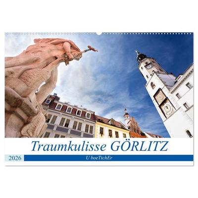 Traumkulisse GÖRLITZ (Wandkalender 2026 DIN A2 quer), CALVENDO Monatskalender