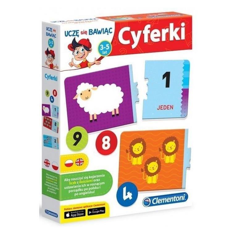 Clementoni Zahlenspiel (Polnisch, 3 - 5 Jahre) (41382391)