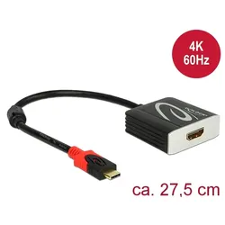 Delock Adapter USB Type-CTM Stecker > HDMI Buchse (DP Alt Mode) 4K 60 Hz