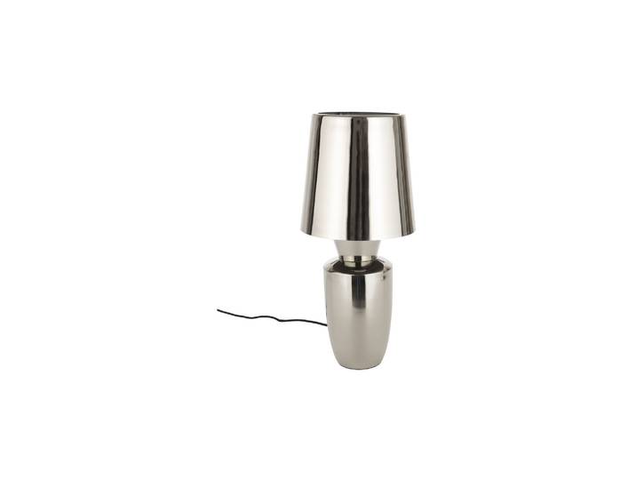 Lampe de table élégante argent brillant