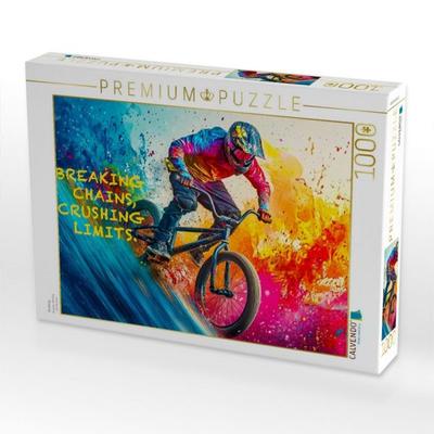 CALVENDO Puzzle Breaking | 1000 Teile Lege-Größe 64x48cm Foto-Puzzle für glückliche Stunden