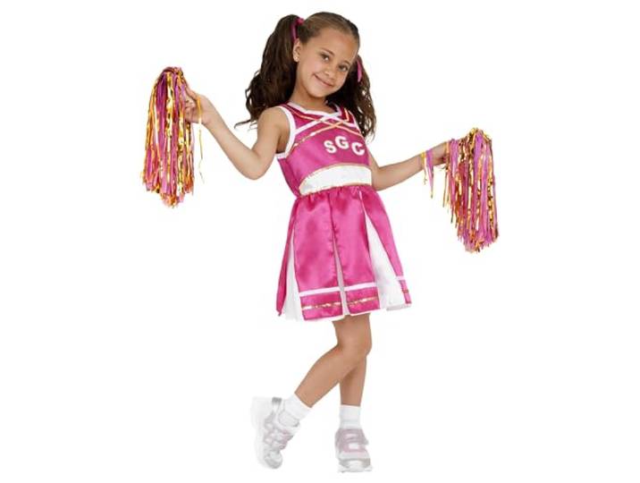 Fancy Dress Child Cheerleader Costume Child (L)