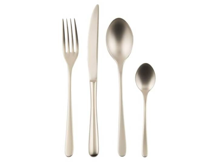 Sambonet Rosenthal Gold Besteck Besteck-Set - Champagner Gold - Taste Vintage - 24-teilig - Spülmaschinenfest