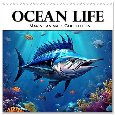 Bilkova, H: Ocean Life - Marine Animals Collection (Wall Cal