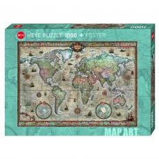 Heye Puzzle - Retro World - Standard 1000 Teile 291109