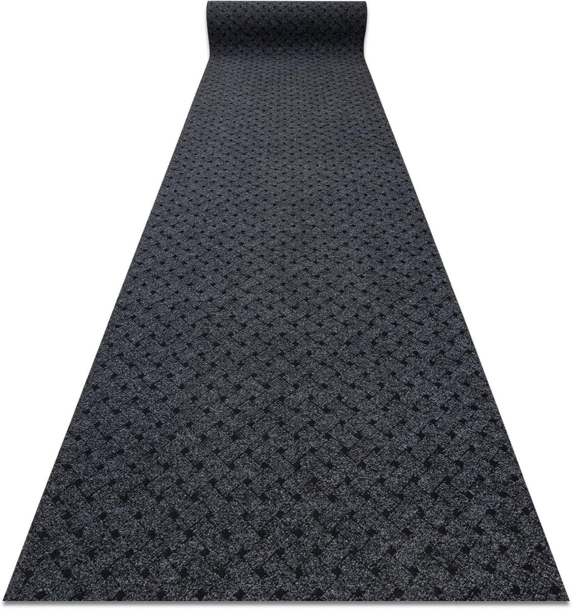 Antislip Deurmat Antraciet - Slijtvast Polypropyleen - Breedte: 310 cm, Diepte: 200 cm