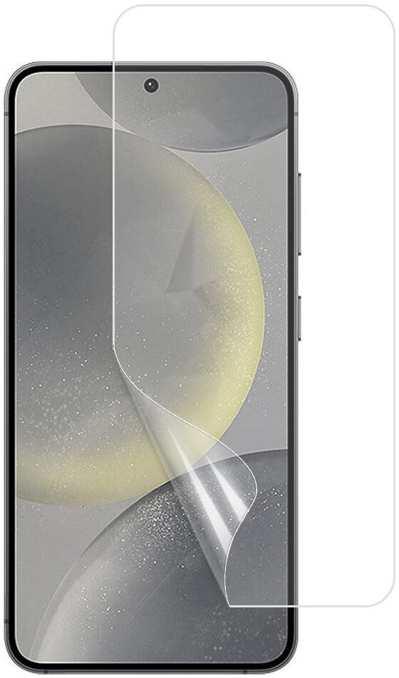 INCOVER Fleksibel Plastik Skærmbeskyttelsesfilm - Samsung Galaxy S25 - Gennemsigtig