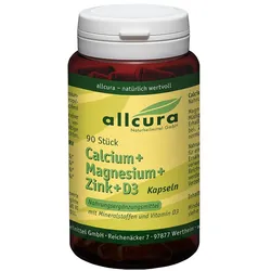 CALCIUM+MAGNESIUM+Zink+D3 Kapseln 90 St