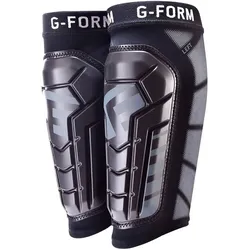 G-FORM Pro-S Vento Fußball Schienbeinschoner black/black M