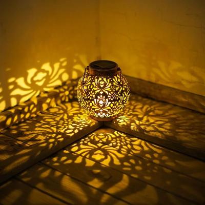 Uplifted Goods Solar Lantern Pendant Light For Outdoor Garden And Patio Decor d