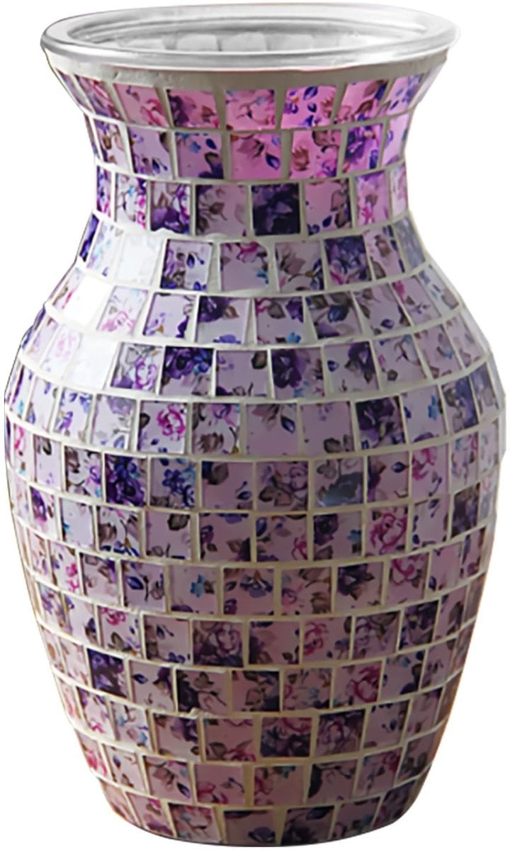 Handgemaakt Mosaïek Glas Vaasje voor Decoratie