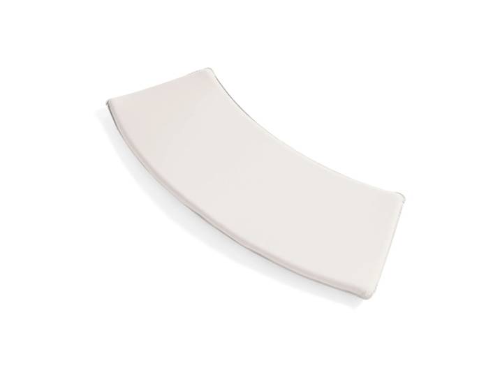 HAY Coussin de banc Palissade Dining pour banc avec dossier incurvé Cream white