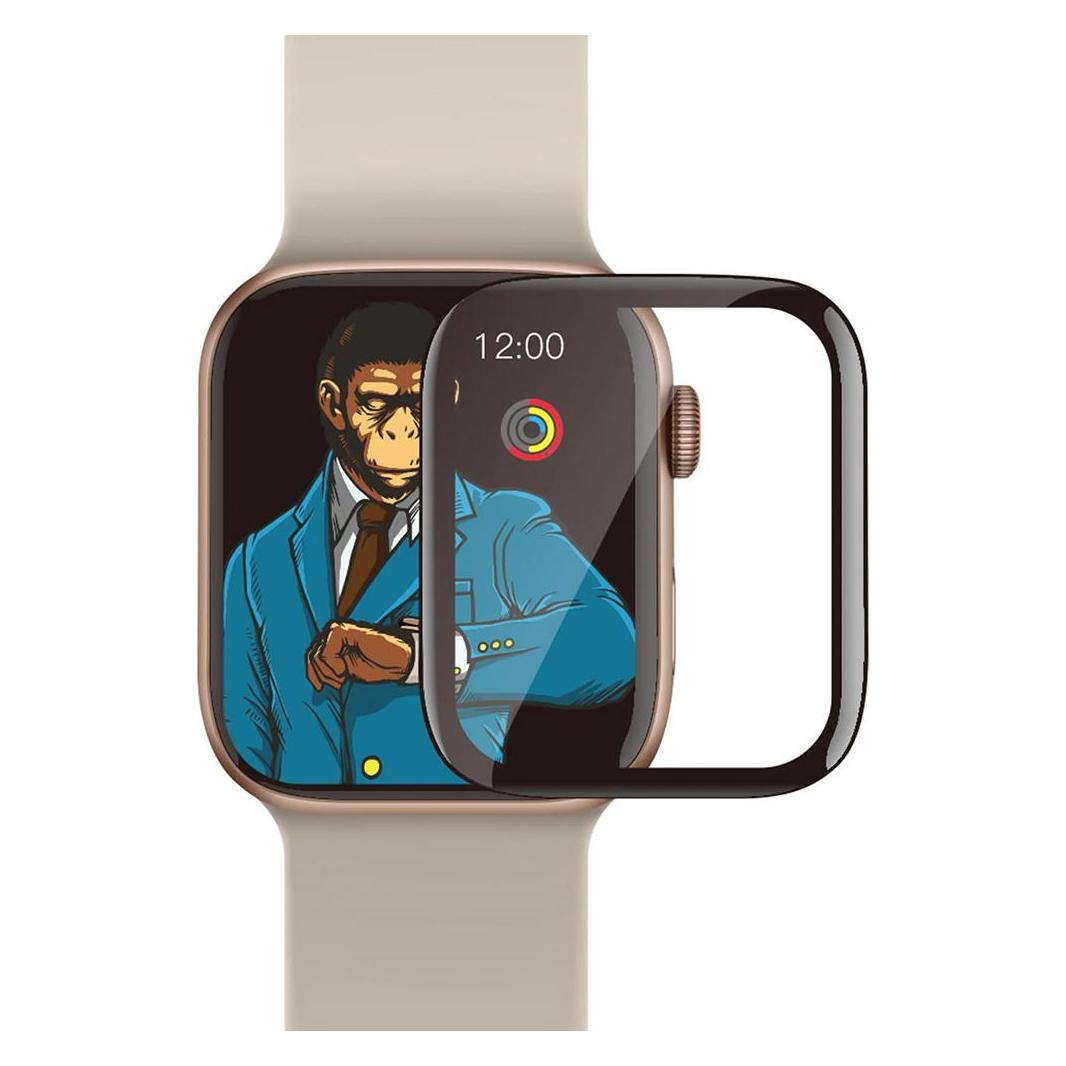 BlueO - High Molecule Screen Protector with Dust Removal Locator - Apple Watch 7 / 8 (45mm) - Black (60439532)