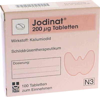 Aristo Pharma GmbH JODINAT 200 µg Tabletten 100 St 04531214