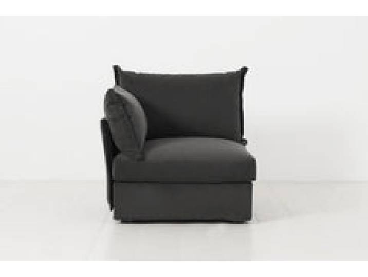 Linke Armlehne für modulares Sofa Model 06, Dunkelgrau