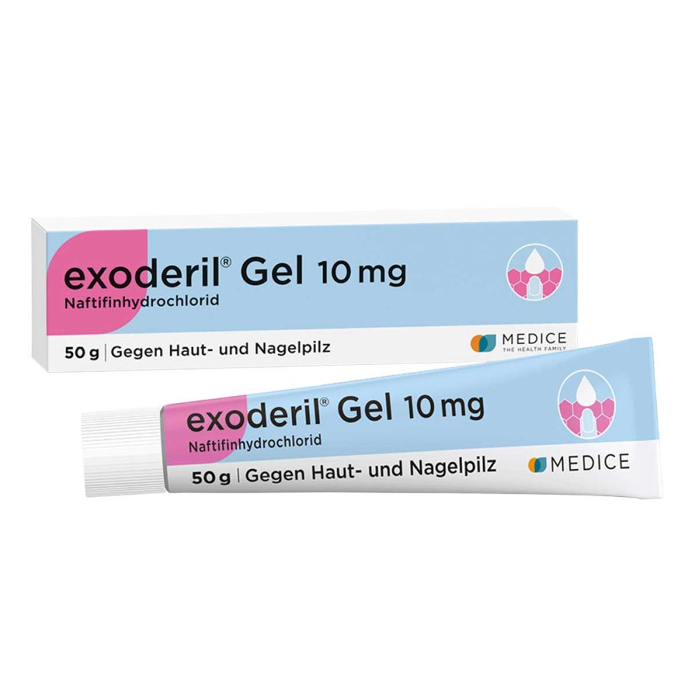 MEDICE Arzneimittel Pütter GmbH&Co.KG exoderil Gel die Rettung bei Fuß- & Nagelpilz 03043895